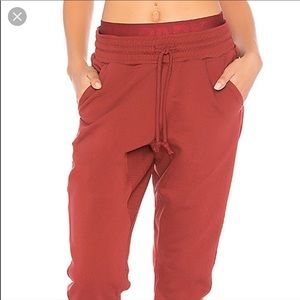 IVY PARK Large Maroon Joggers